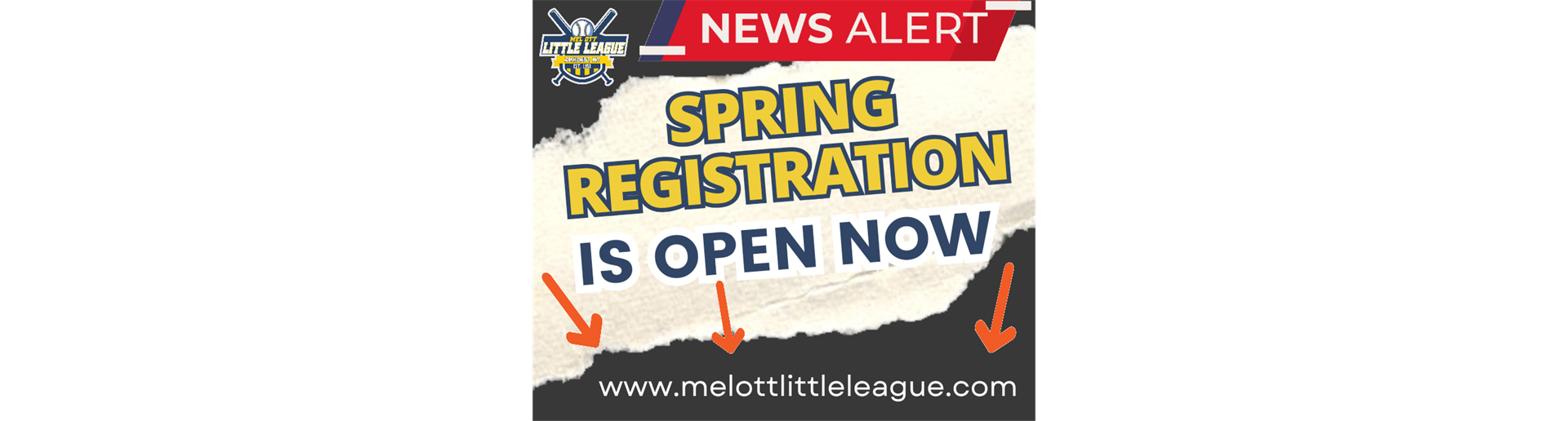 Spring Registration is OPEN NOW!